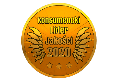 Konsumenckim Liderem Jakości 2020 dla firmy Hörmann Logo Konsumencki Lider Jakości 2020